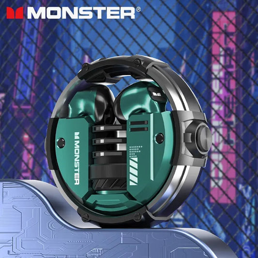 Monster TWS Bluetooth 5.2 Dual Mode Noise Reduction Waterproof Headset