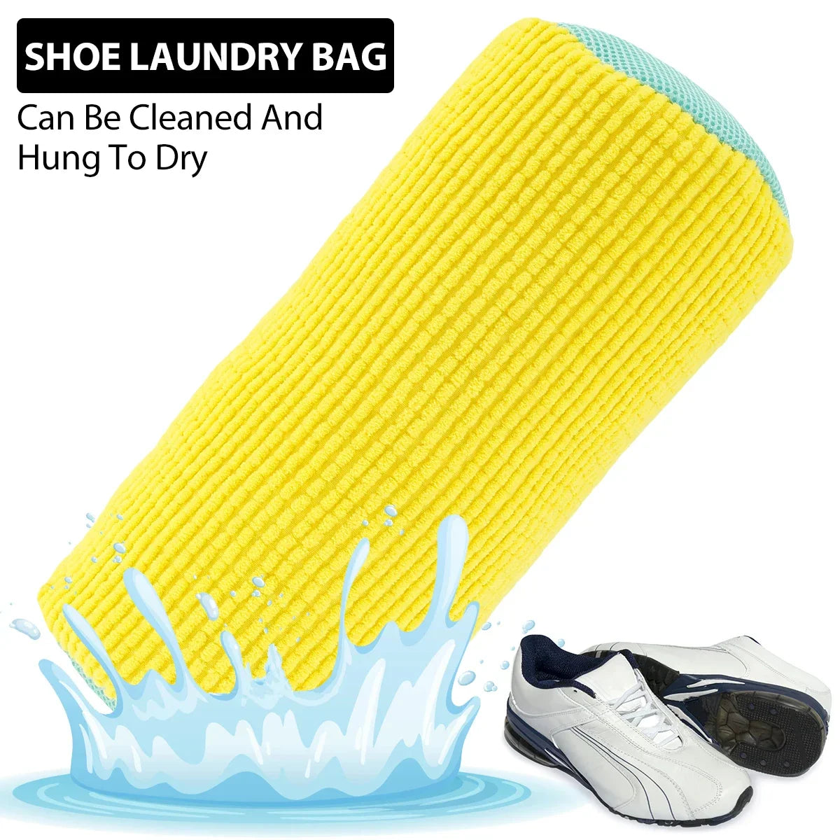 Fluffy & Padded Machine Friendly Laundry Shoes Protector