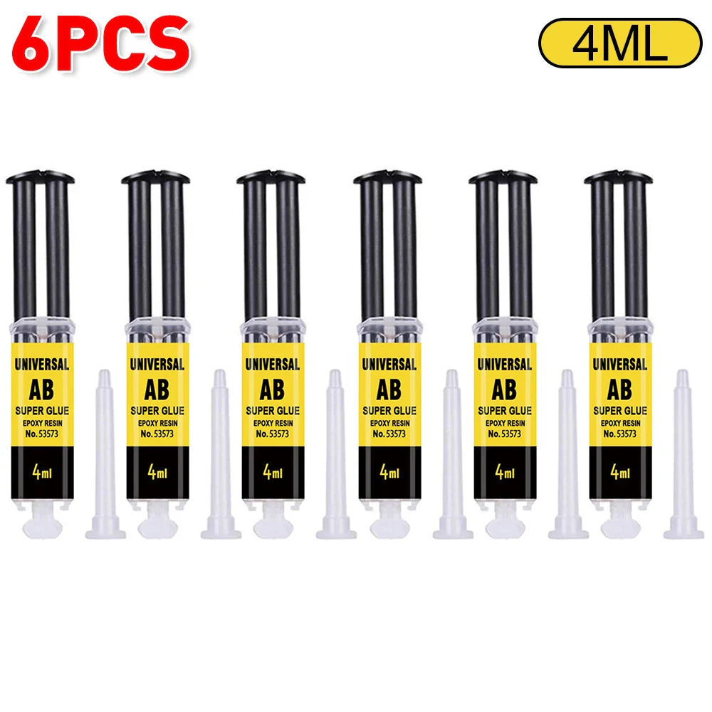 Japanese Heat Resistant Waterproof Super Adhesive Epoxy Resin Instant AB Glue (2pcs)