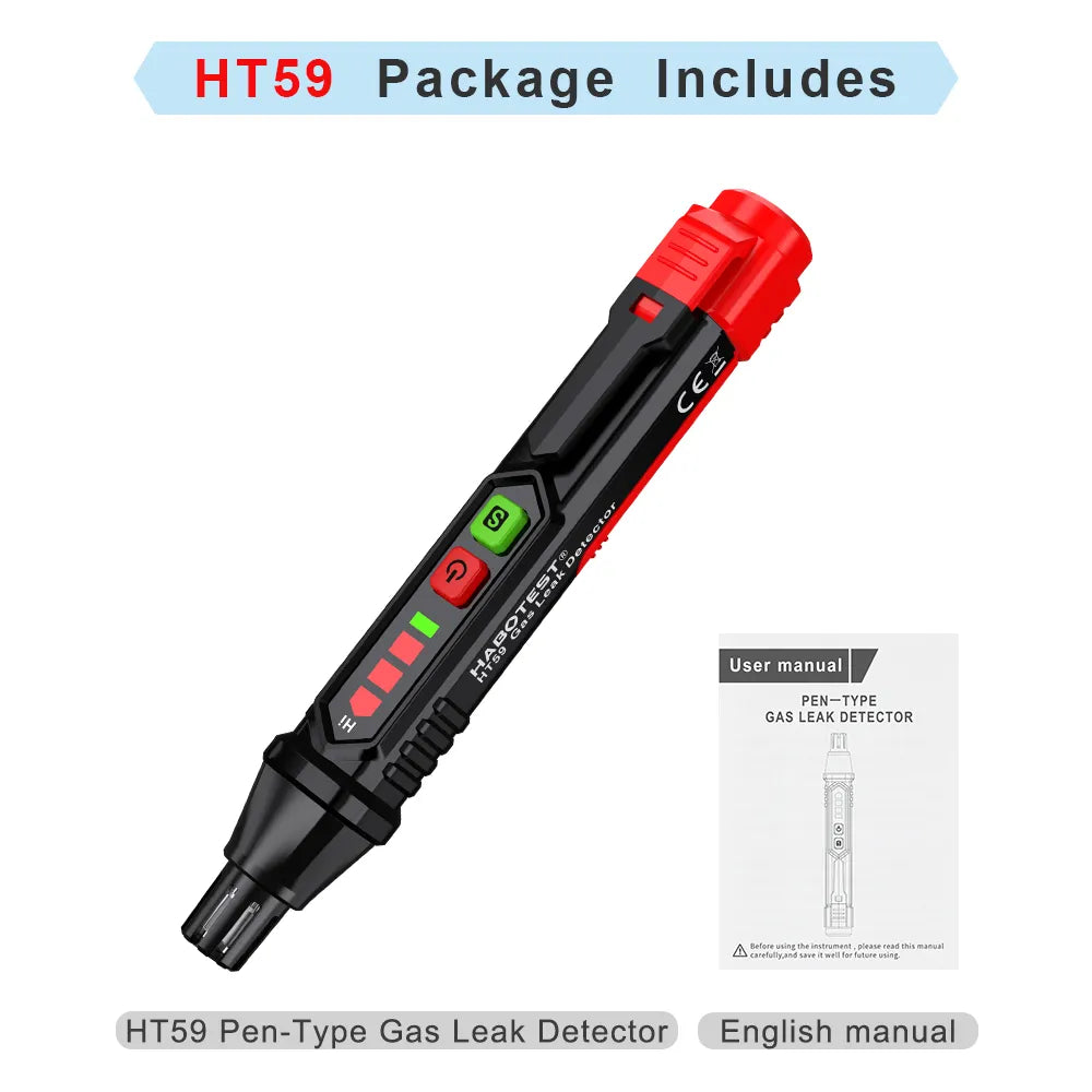 HT61 Sound & Screen Flammable Gases Leak Detector