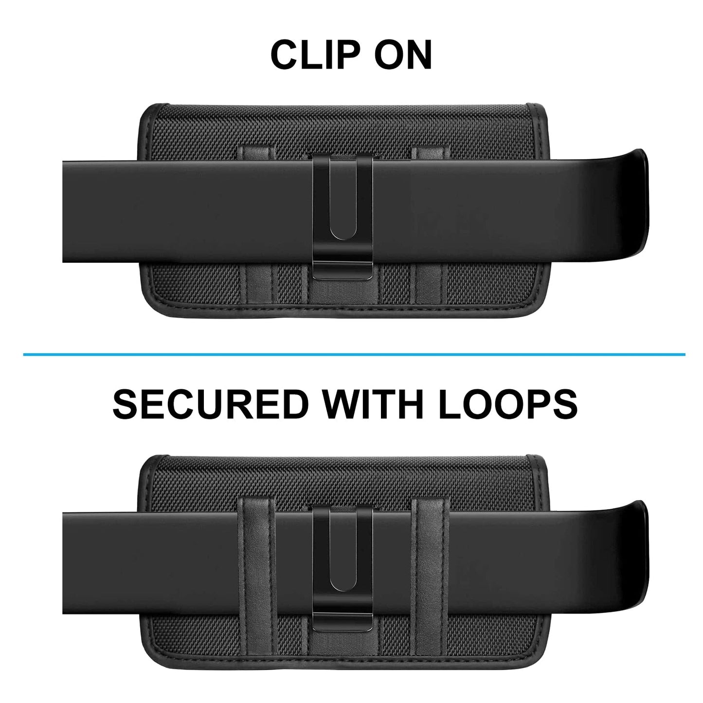 Large Size Waist/Belt Phone Carrying Case