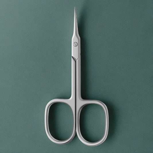 Professional Medical-Grade Stainless Steel Thin Blade Cuticle Scissors