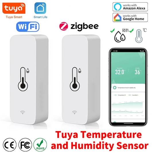 WiFi Smart Home Temperature Humidity Sensor