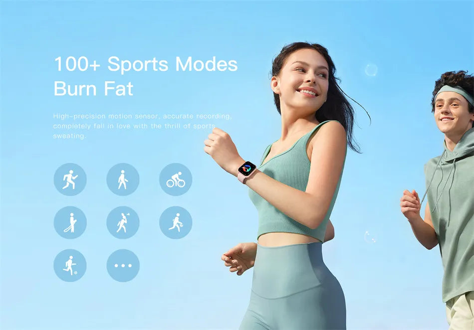 Bluetooth Health Monitoring Smartwatch For Men And Women