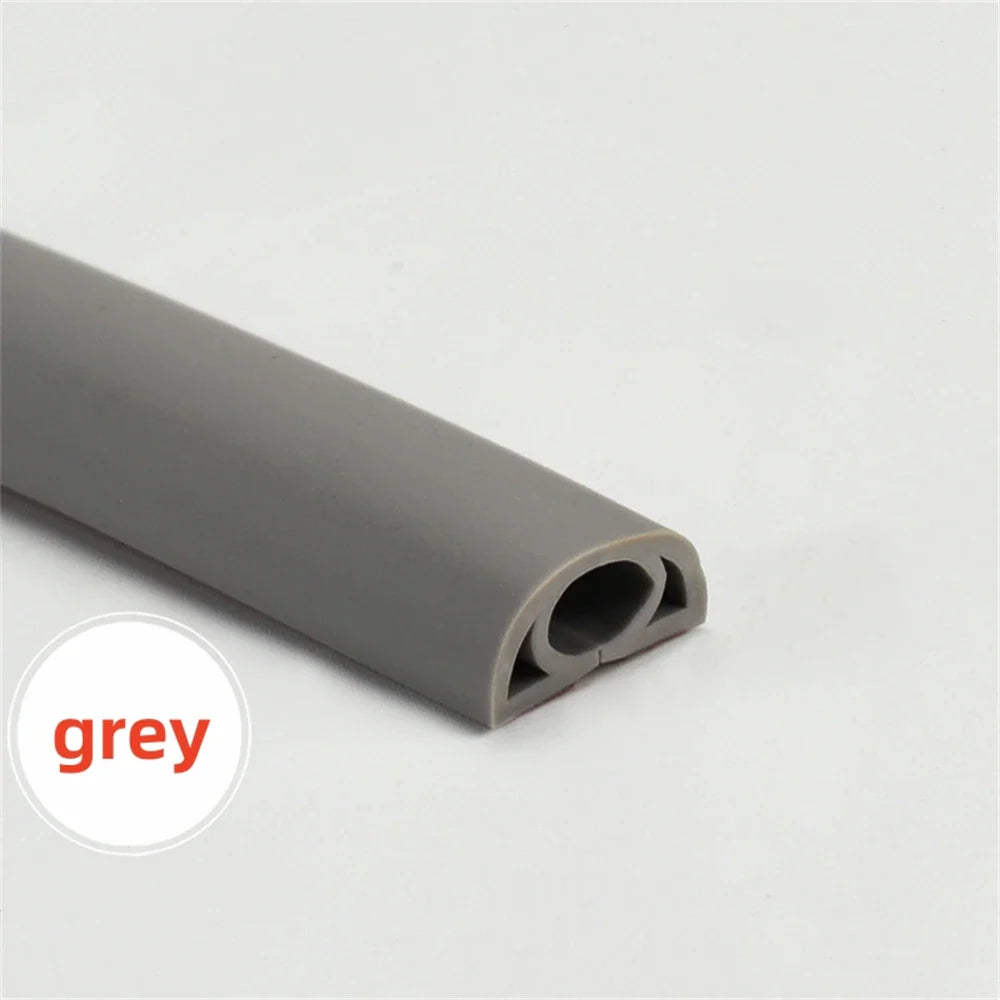 Flexible & Durable PVC Self-adhesive Floor / Wall Cord Cover