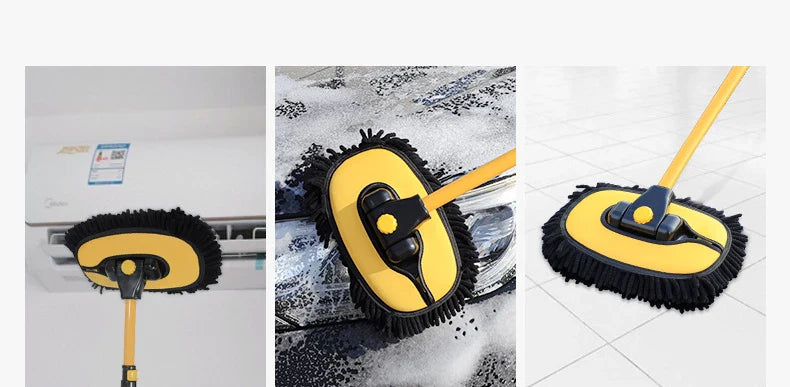 Telescoping Retractable Long Handle Car Wash Mop