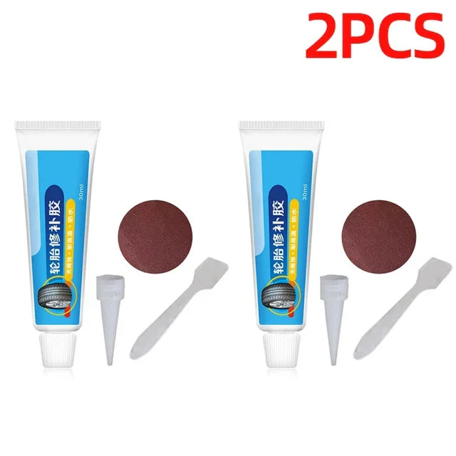 Japanese Wear-resistant Non-corrosive Instant Adhesive Tire Repair Glue (2pcs)