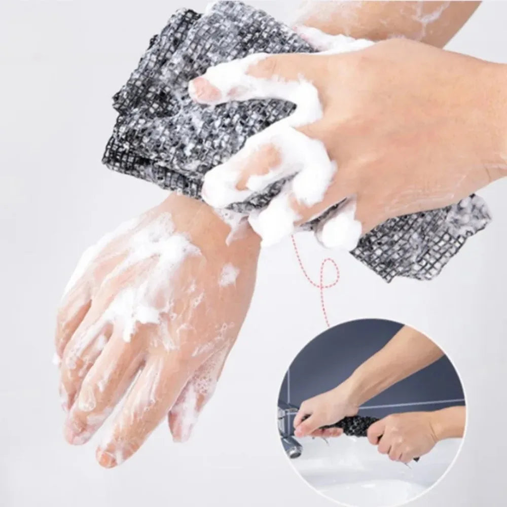 Japanese Quick-Drying Skin-Friendly & Deeply Cleansing Exfoliating Rubbing Washcloth