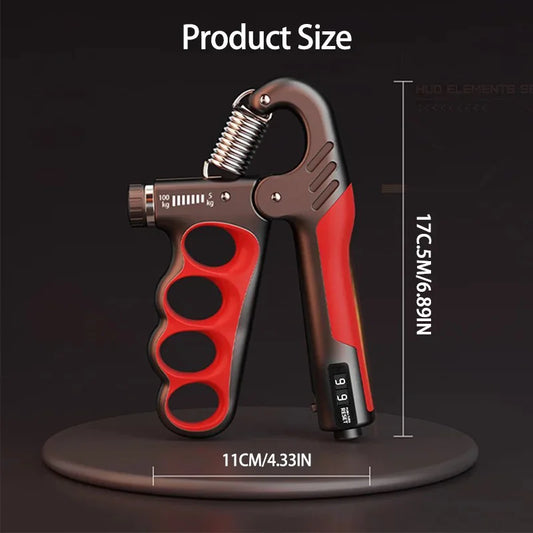 Therapy & Recovery Adjustable Hand Trainer With Built-in Counter
