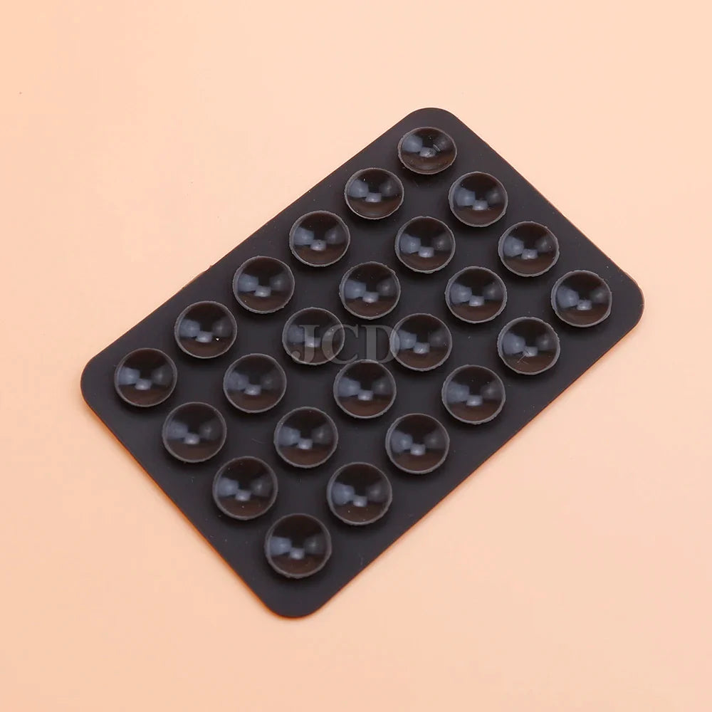 EasyMount Dual-Sided Adhesive Reusable Suction Pad for Phones (2pcs-Pack)