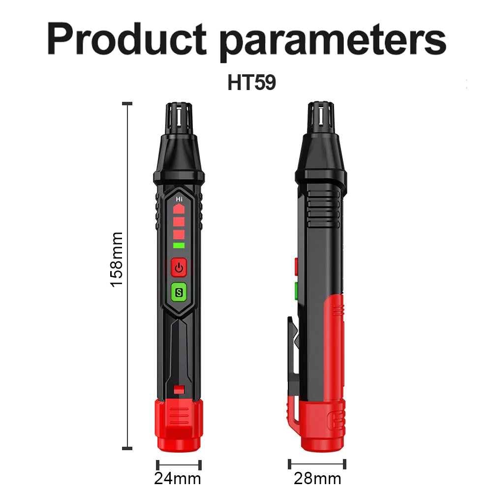 HT61 Sound & Screen Flammable Gases Leak Detector