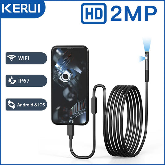 2MP HD Single/Dual Lens Waterproof Endoscope Camera for Android / Apple