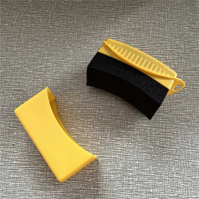 Car Tires Polishing / Waxing Sponge Brush (2pcs set)