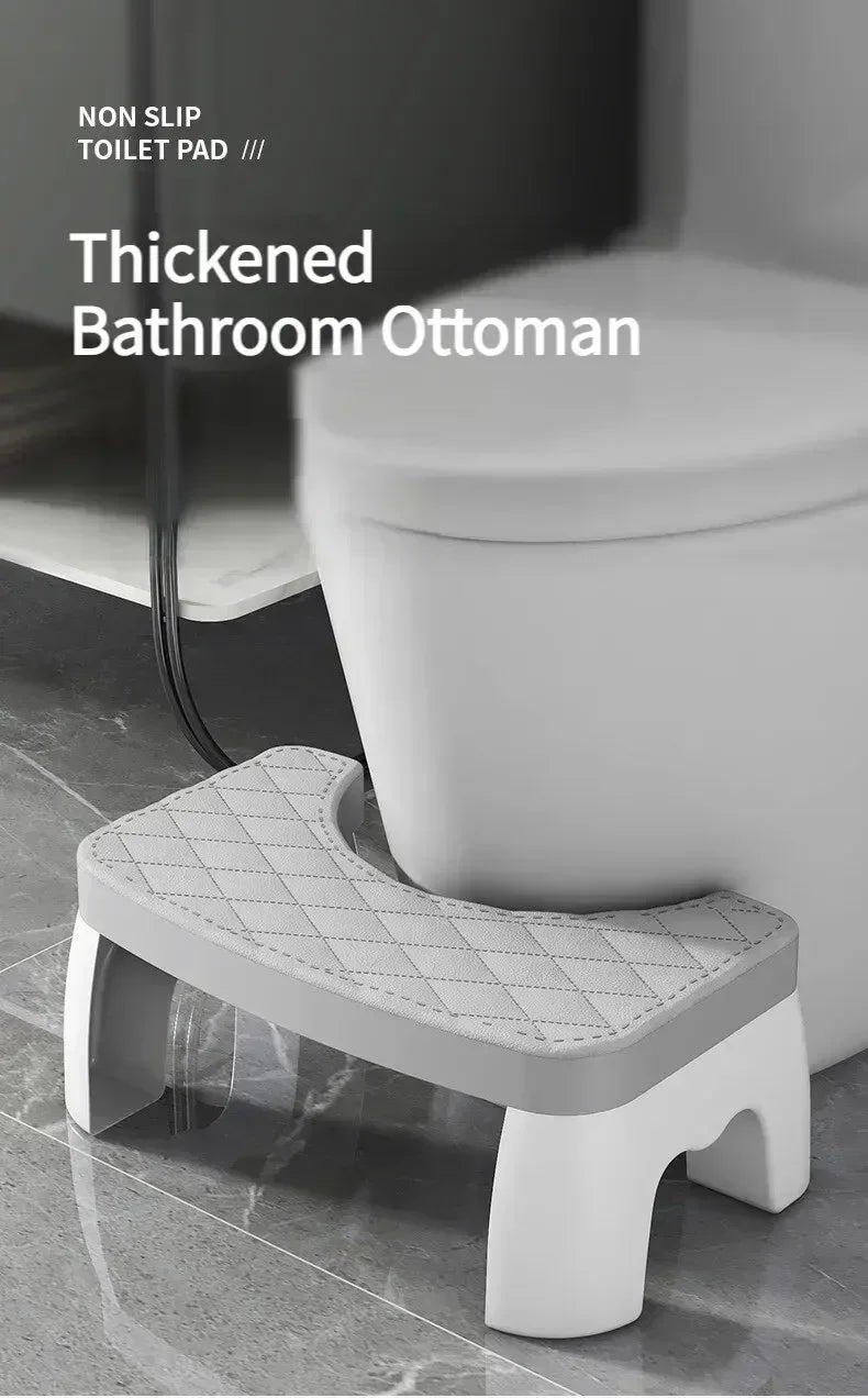 HealthBoost Toilet Aid Stool – Promotes Natural Posture for Strain-free Bathroom Visits