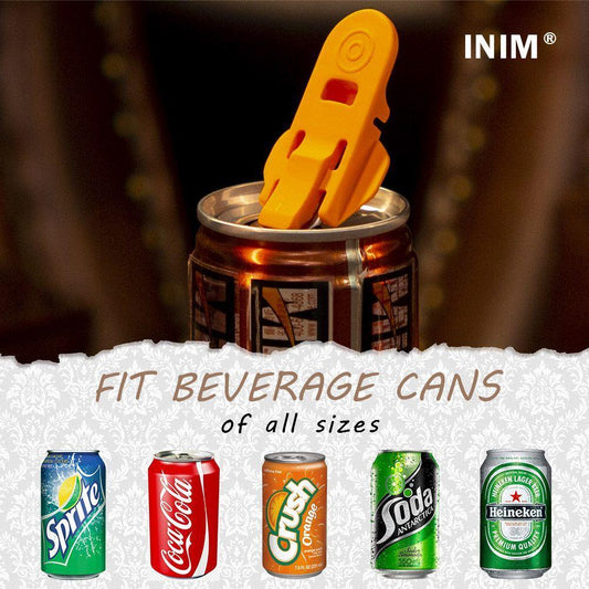 Easy Beverage Can Opener & Smart Lid (6pcs)