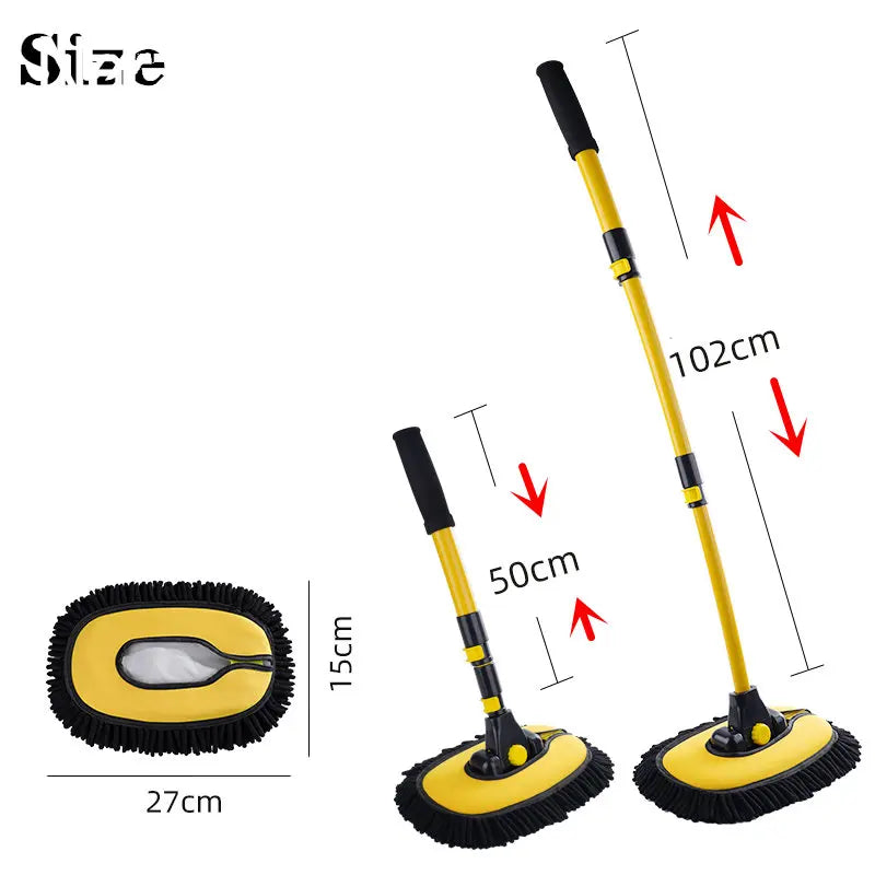 Telescoping Retractable Long Handle Car Wash Mop