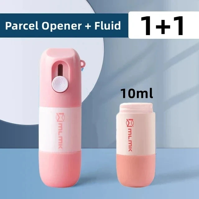 Wipe & Slice 2-in-1 Privacy Protection Fluid & Package Opening Safety Knife