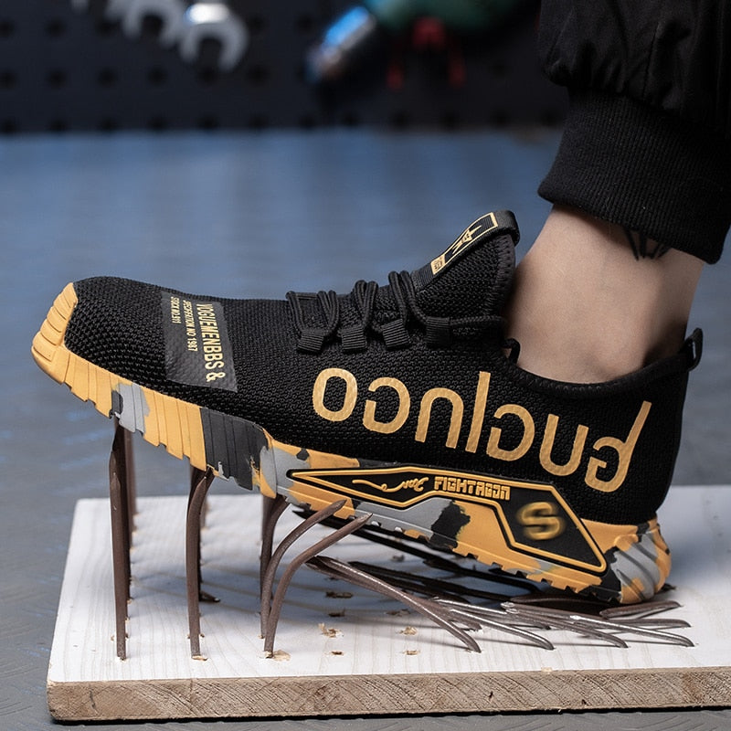 Indestructible Puncture & Smashing Proof Work Safety Shoes