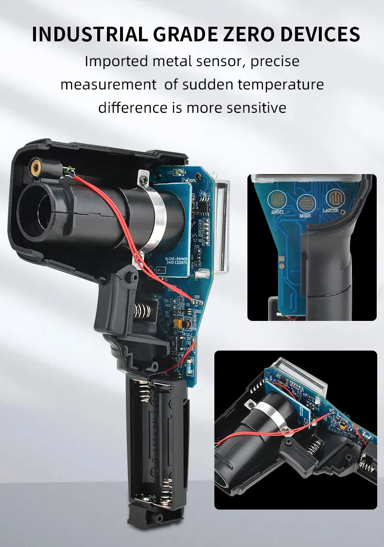 Digital Infrared Non-contact High Precision Laser Thermometer