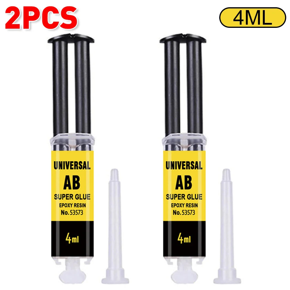 Japanese Heat Resistant Waterproof Super Adhesive Epoxy Resin Instant AB Glue (2pcs)