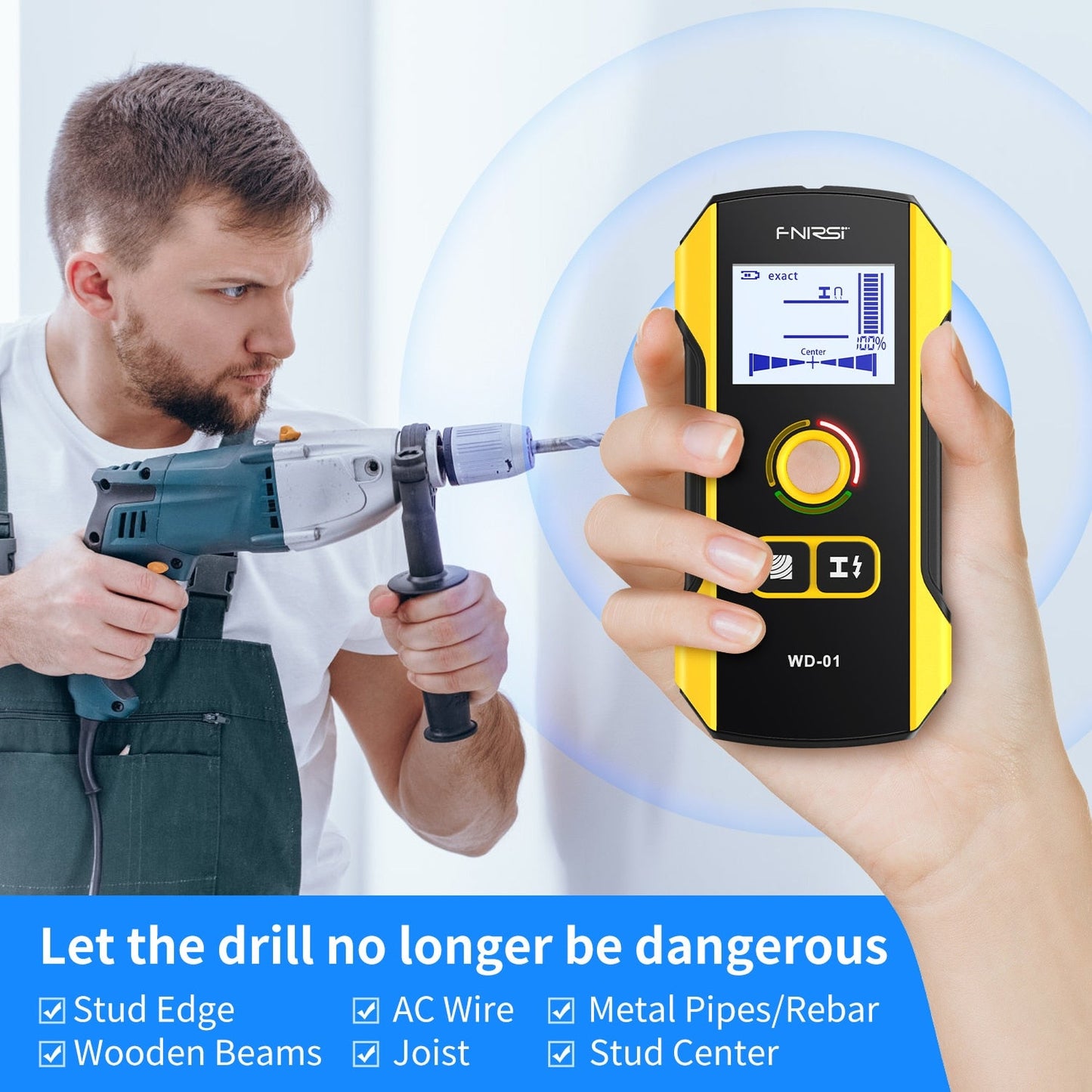 Newly Designed Metal / Wires / Wood Wall Scanner