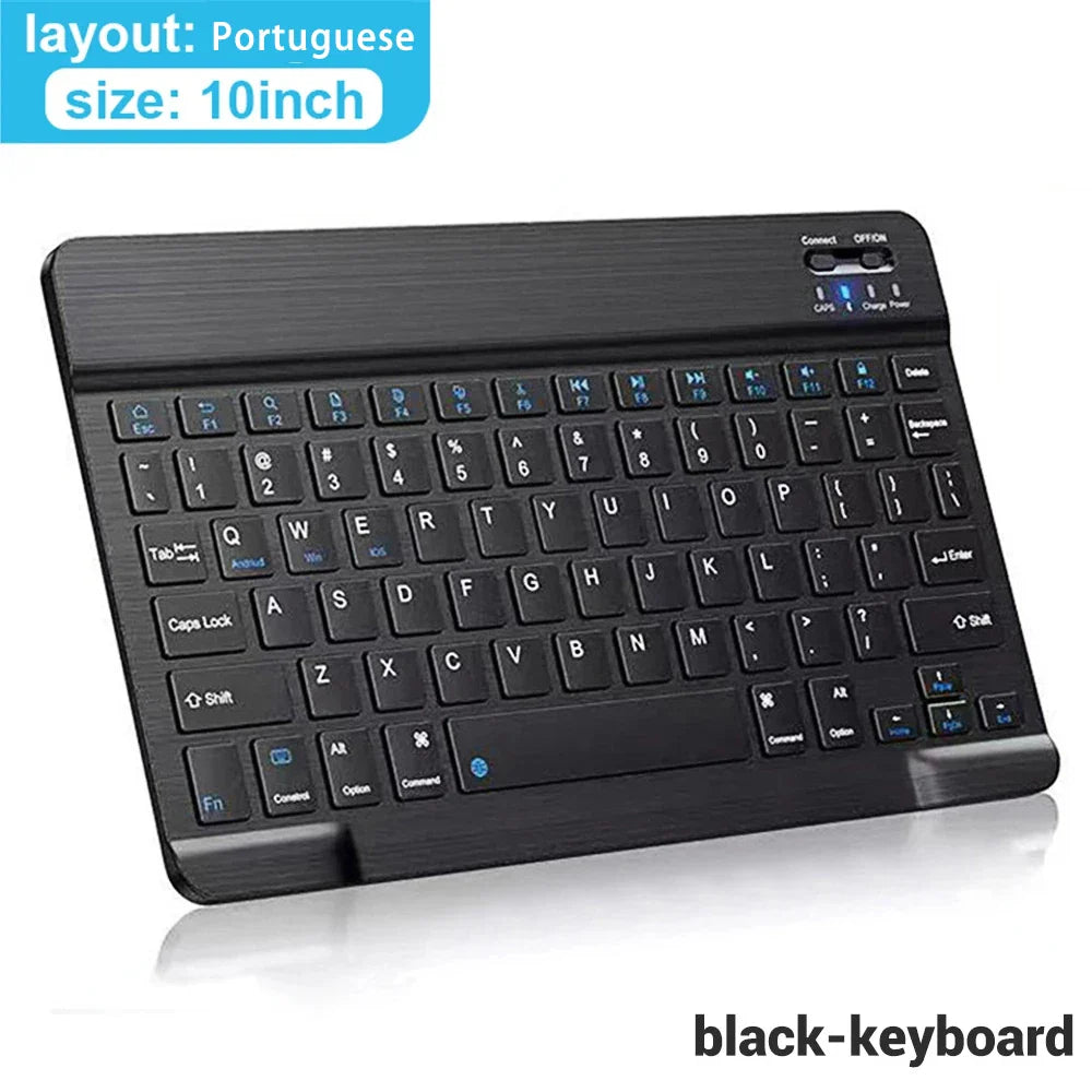 Compact Bluetooth Wireless Ultra-Quiet Keyboard & Mouse For IOS / Android /  Windows