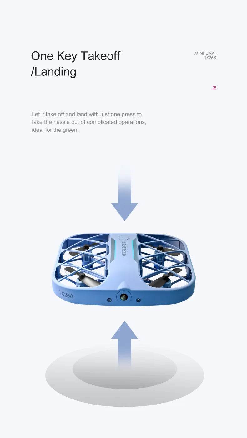 Pocket Mini Quadcopter HD 8k Camera WIFI  Drone