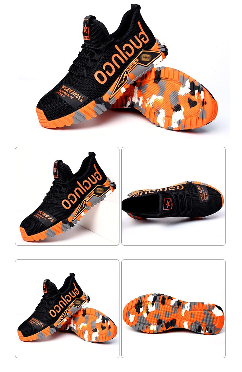 Indestructible Puncture & Smashing Proof Work Safety Shoes