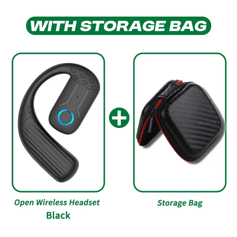 Comfort-Fit 180°Rotation Crystal Clear Calls & ENC Noise Reduction Stereo Sound Headset