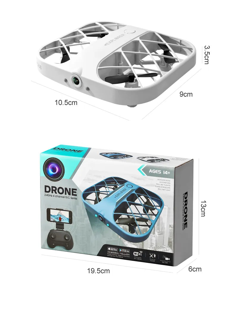 Pocket Mini Quadcopter HD 8k Camera WIFI  Drone