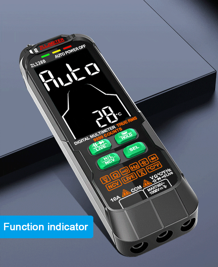 Professional Digital Current / Voltage Smart Multimeter