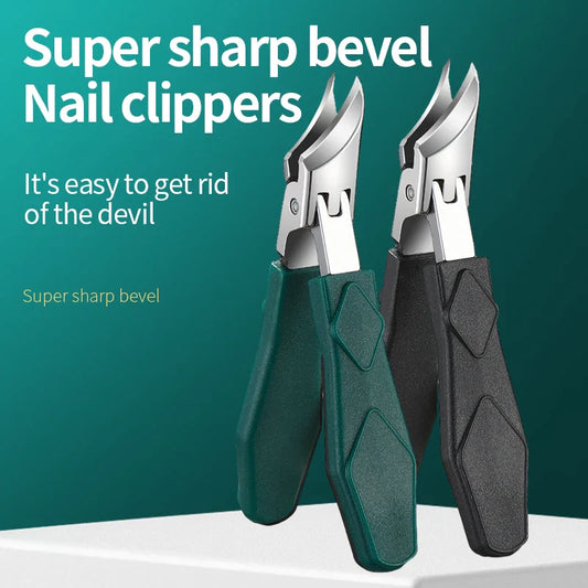 ProBevel 25° Beveled Edge Wide-Opening Anti-Splash Ingrown Nail Trimmer