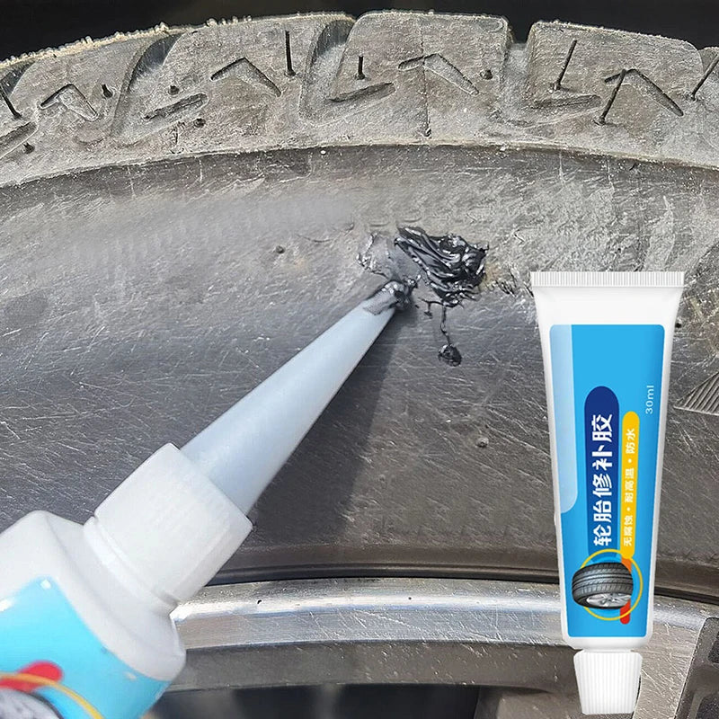 Japanese Wear-resistant Non-corrosive Instant Adhesive Tire Repair Glue (2pcs)