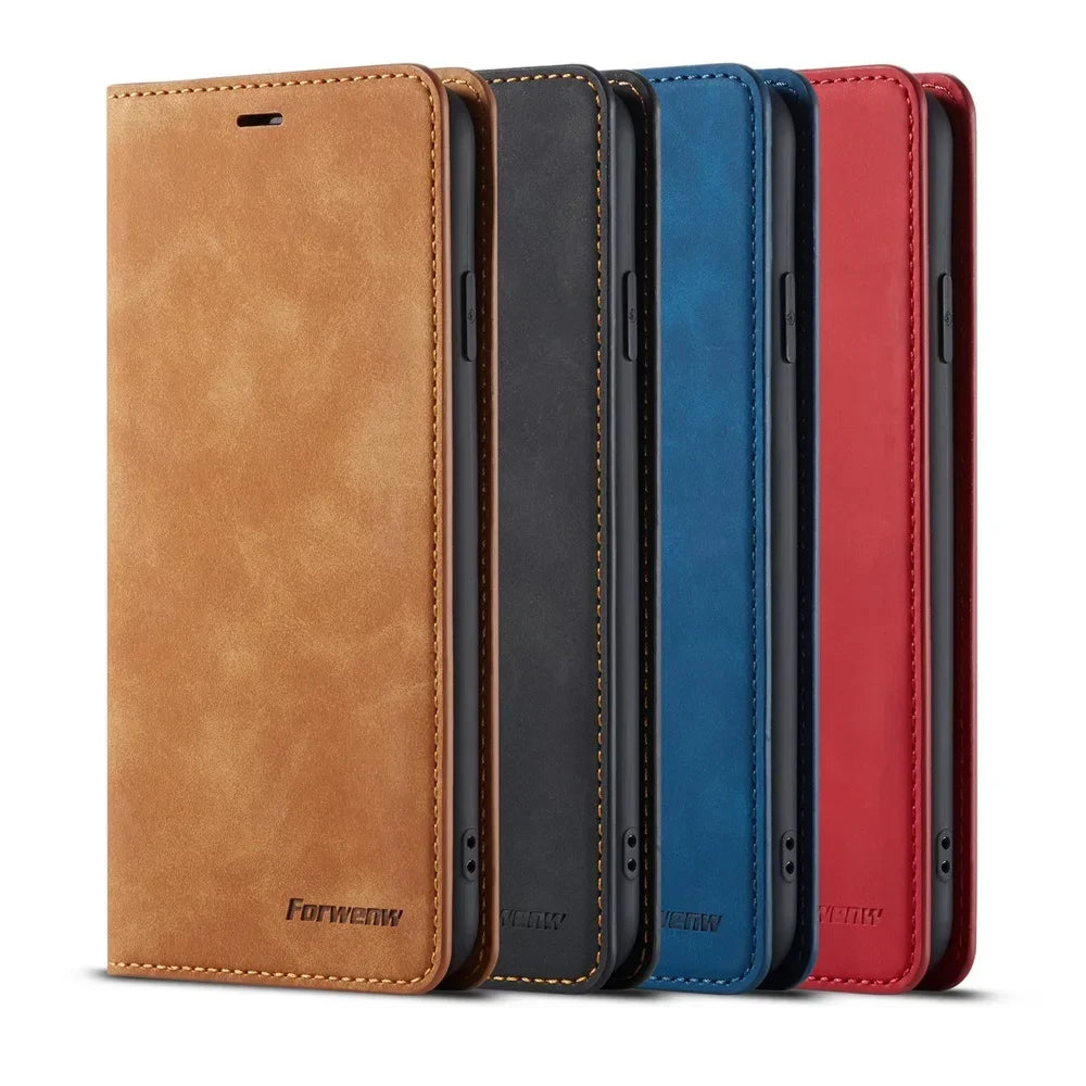 SmartCarry Deluxe Wallet Case with Magnetic Closure and Hands-Free Stand