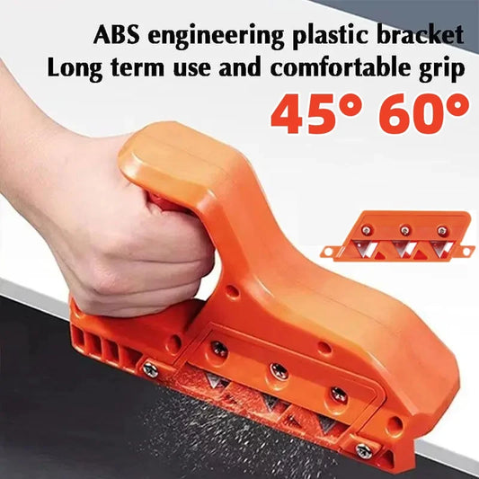 EdgeMaster Woodworking /Plasterboard /Drywall  Multi-Angle (45°/60°) Chamfer Cutter