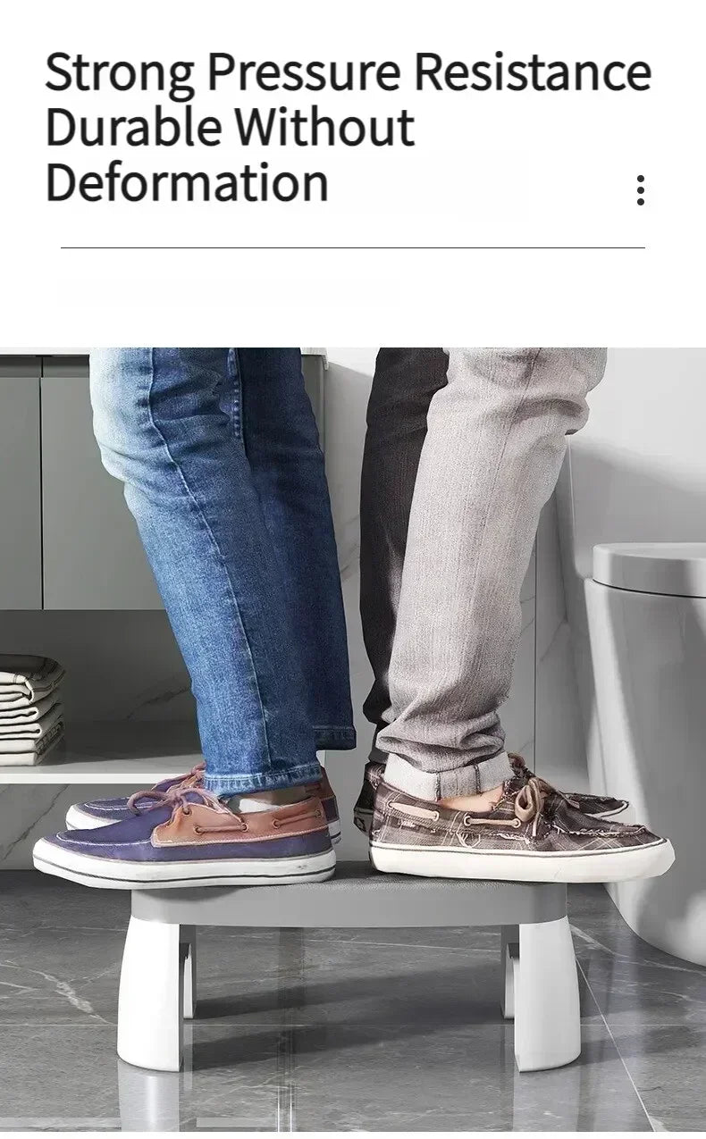 HealthBoost Toilet Aid Stool – Promotes Natural Posture for Strain-free Bathroom Visits
