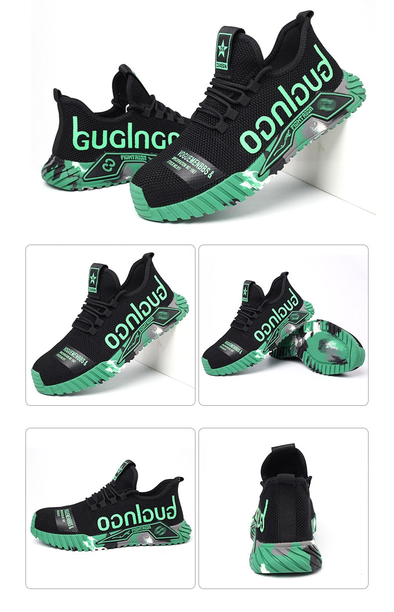 Indestructible Puncture & Smashing Proof Work Safety Shoes