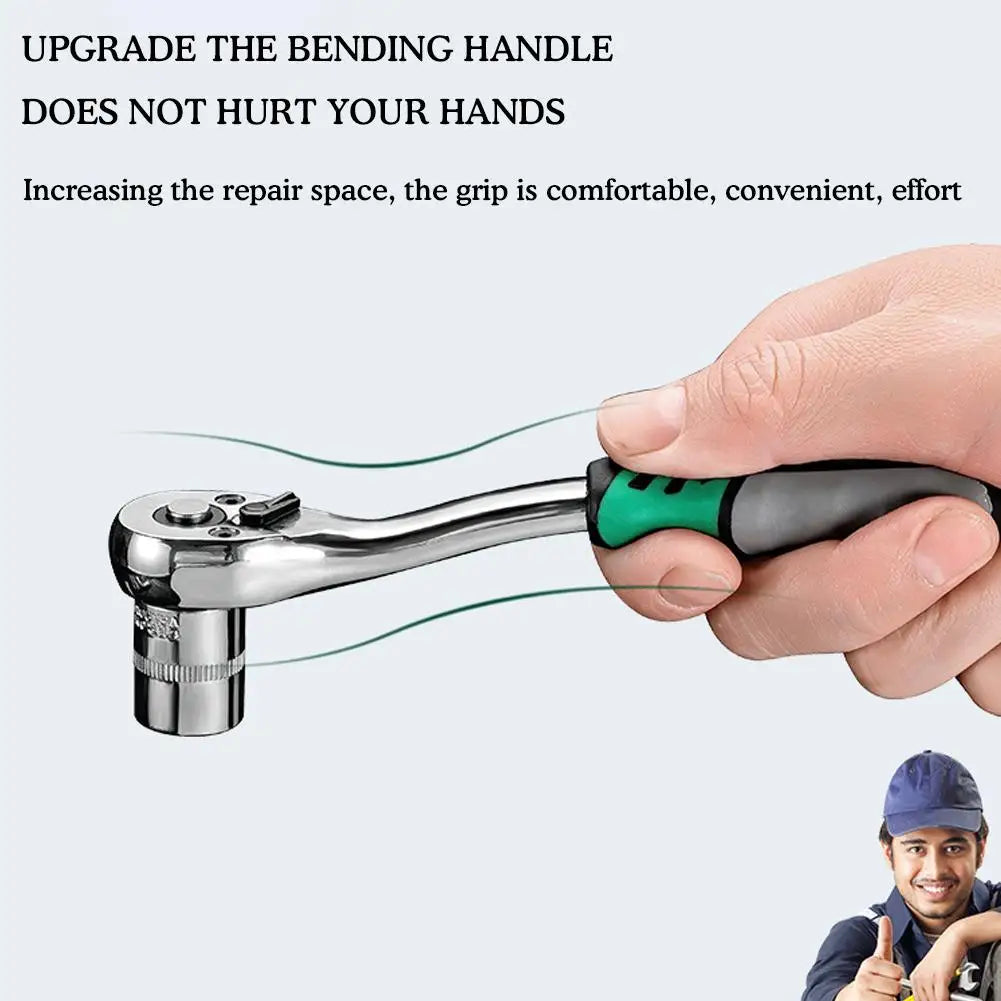 Telescopic Ratchet Wrench Set – Dual Direction with Adjustable Handle