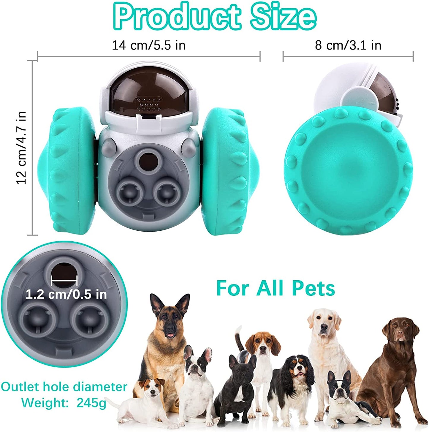 SmartFeed™ Interactive Brain-Boosting Pet Toy Snack Dispenser