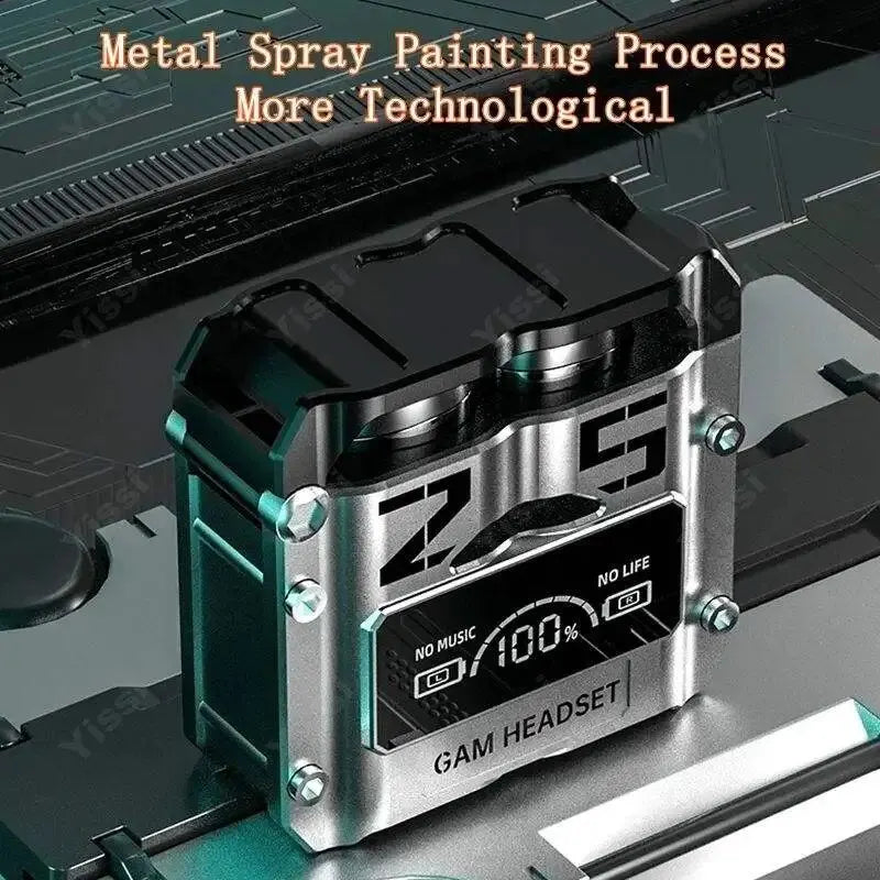 M25 TWS Hi-Fi Stereo & Noise Reduction HD Call Earphones with LED Self-Charging Case