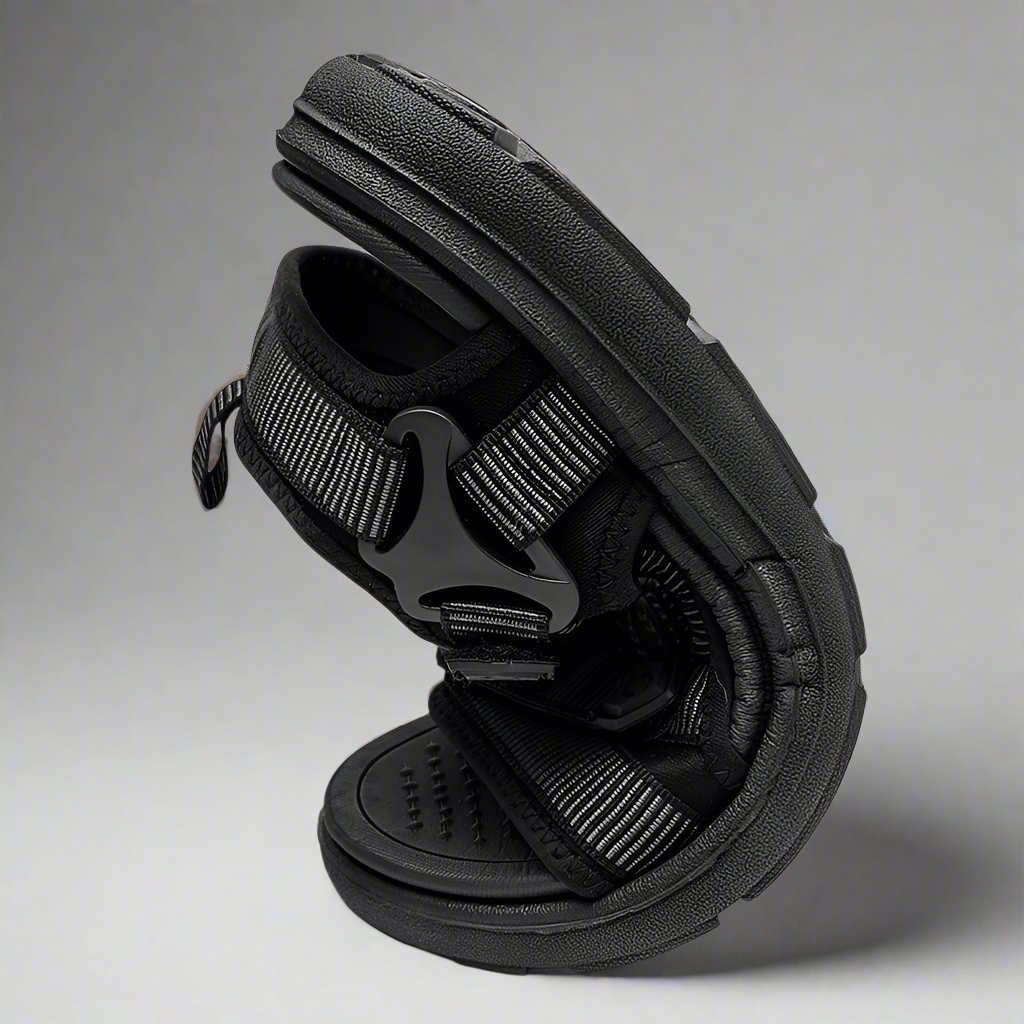 Extraordinary Comfort Lightweight & Flexible Non-Slip Waterproof Hoop & Loop Sandals