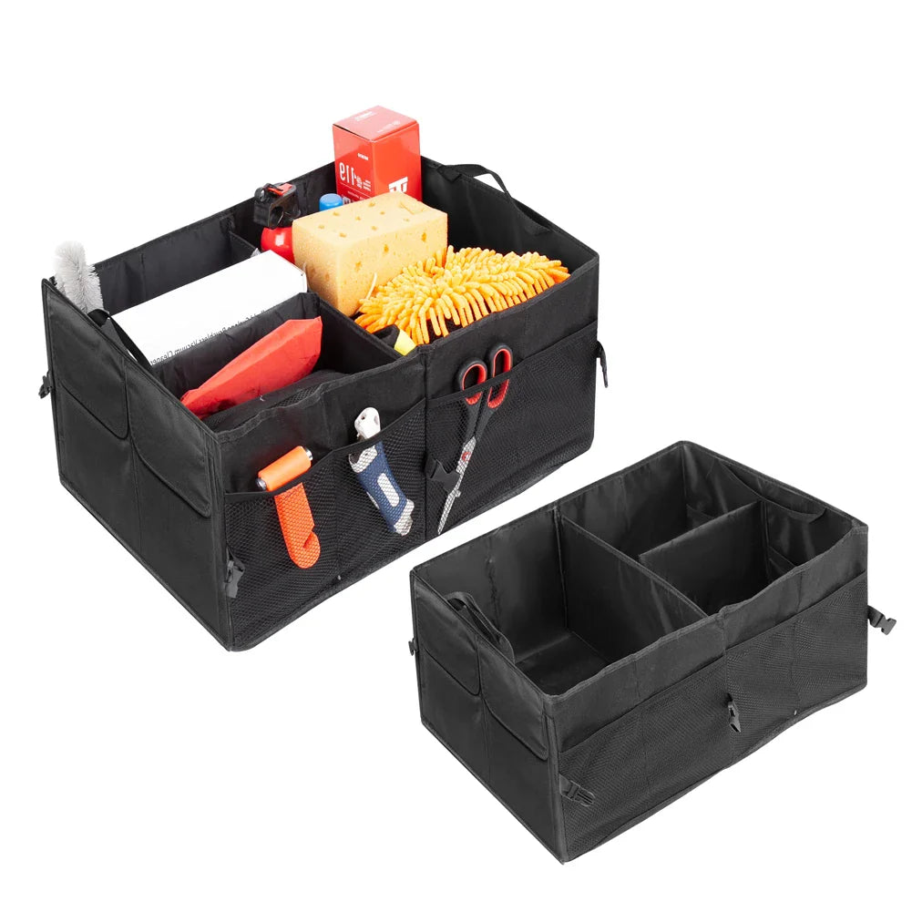 TrunkMaster XL Heavy-Duty Tear-Resistant Foldable Multi-Compartment Car Organizer