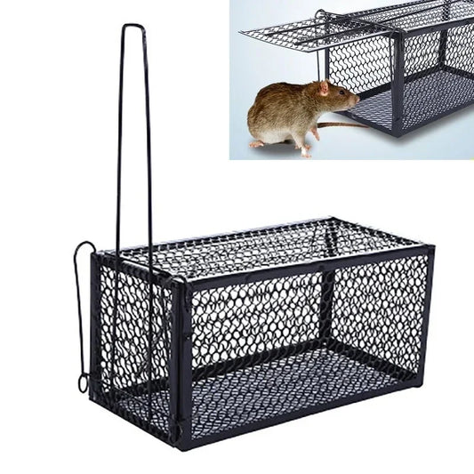 Metal Construction Smart Self-locking Safe and Humane Mousetrap