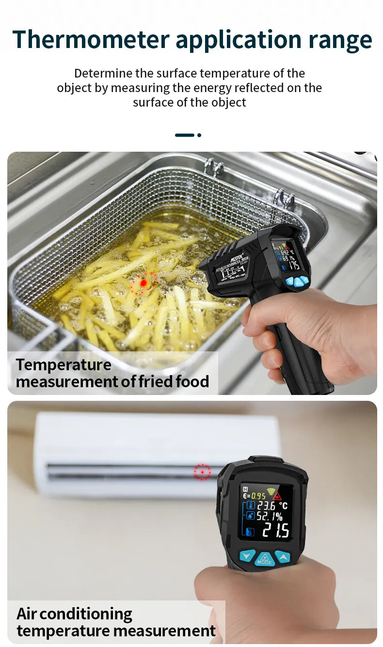 Digital Infrared Non-contact High Precision Laser Thermometer