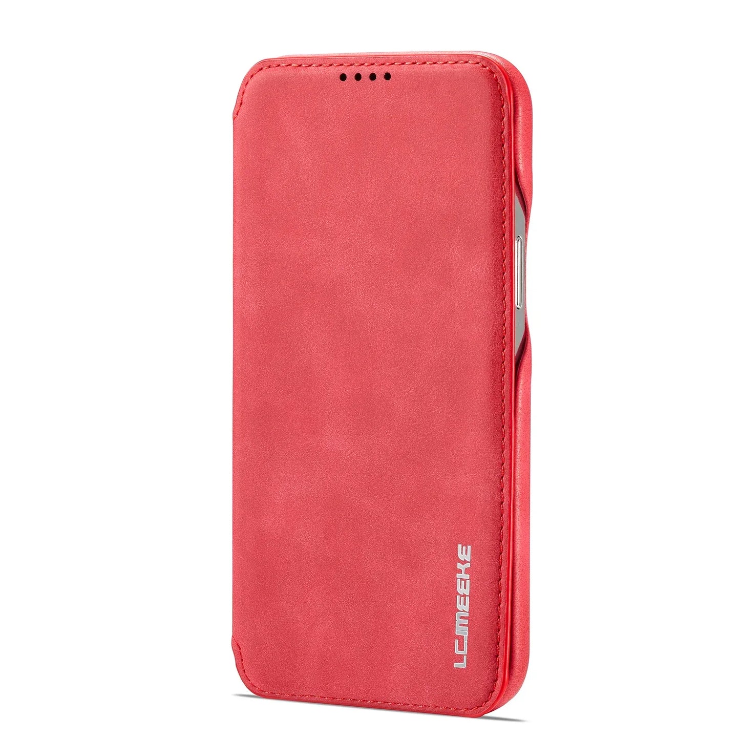 LuxeGuard Slim & Lightweight Flip Wallet Case for iPhone with Kickstand