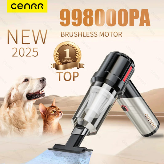 CENRR Powerful Handheld Wireless Dual Cleaning Functions Vacuum Cleaner