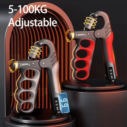 Therapy & Recovery Adjustable Hand Trainer With Built-in Counter