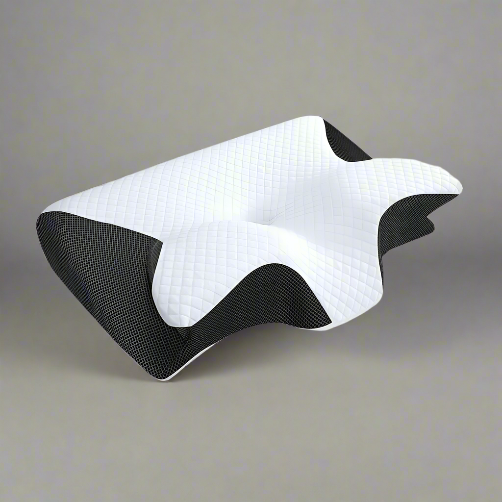 Cervical Support Orthopedic 2-in-1 Memory Foam Neck & Shoulder Pressure Relief Pillow