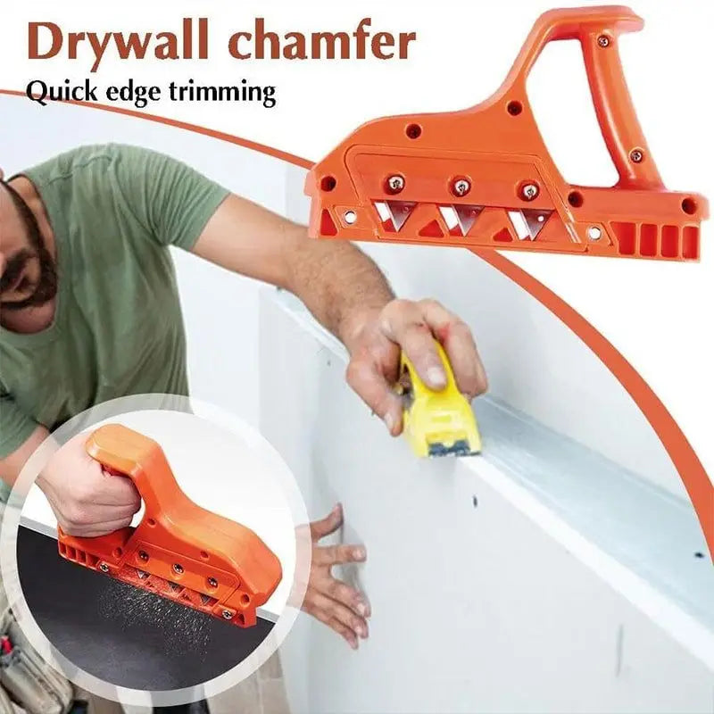 EdgeMaster Woodworking /Plasterboard /Drywall Multi-Angle (45°/60°) Chamfer Cutter