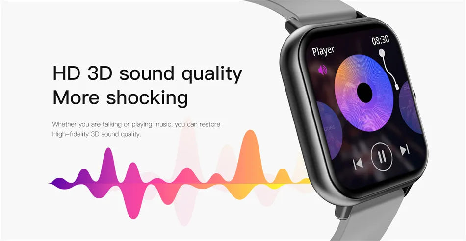 Bluetooth Health Monitoring Smartwatch For Men And Women